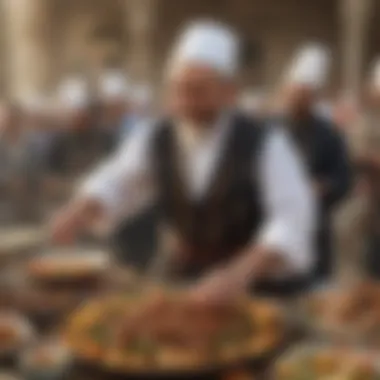 Cultural celebration of Bayram in Turkey