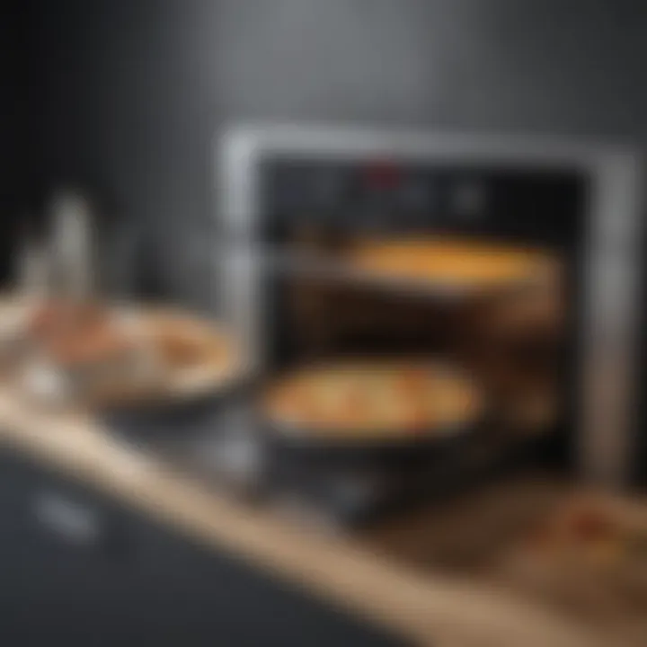 Bosch oven showcasing its versatile cooking options