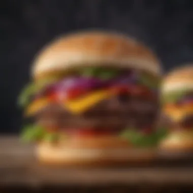 Global Burger Variations An assortment of unique burger variations from around the globe.