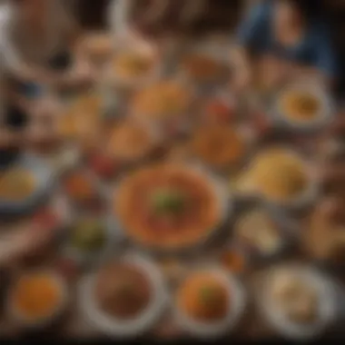 Unity in Sharing: A Kurban Bayramı Tradition Families coming together to share a meal during Kurban Bayramı