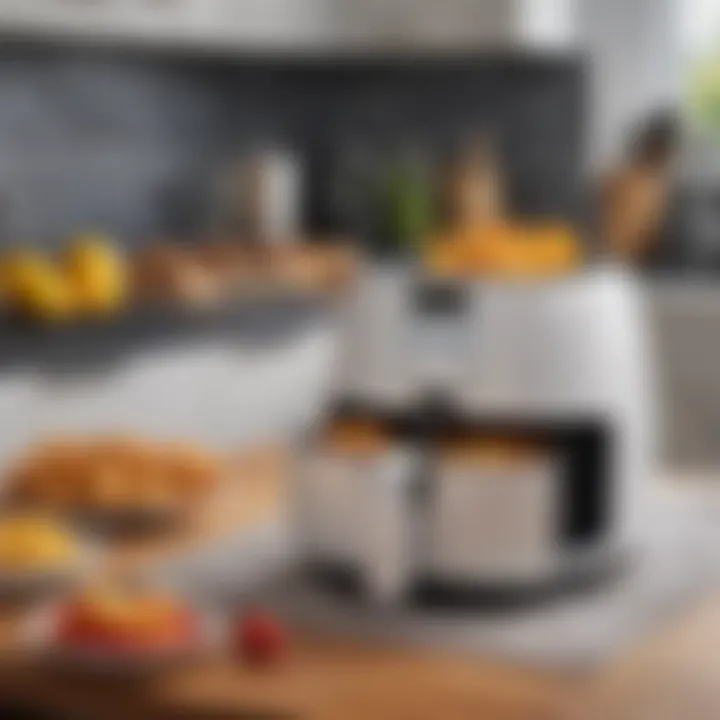 Diverse kitchen environments using airfryers