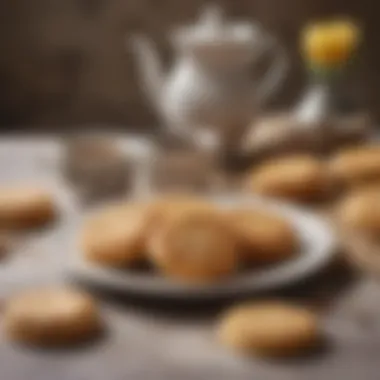 Lotus biscuits paired with coffee in a serene setting.