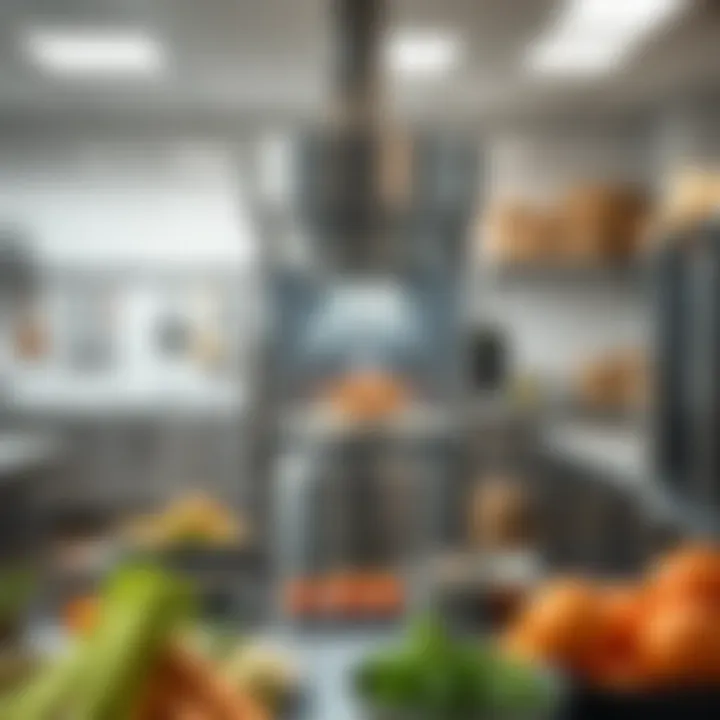 Interior of a Professional Kitchen Featuring the Machine