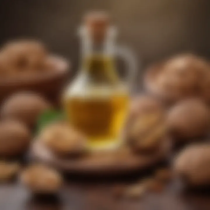 Health advantages of walnut oil